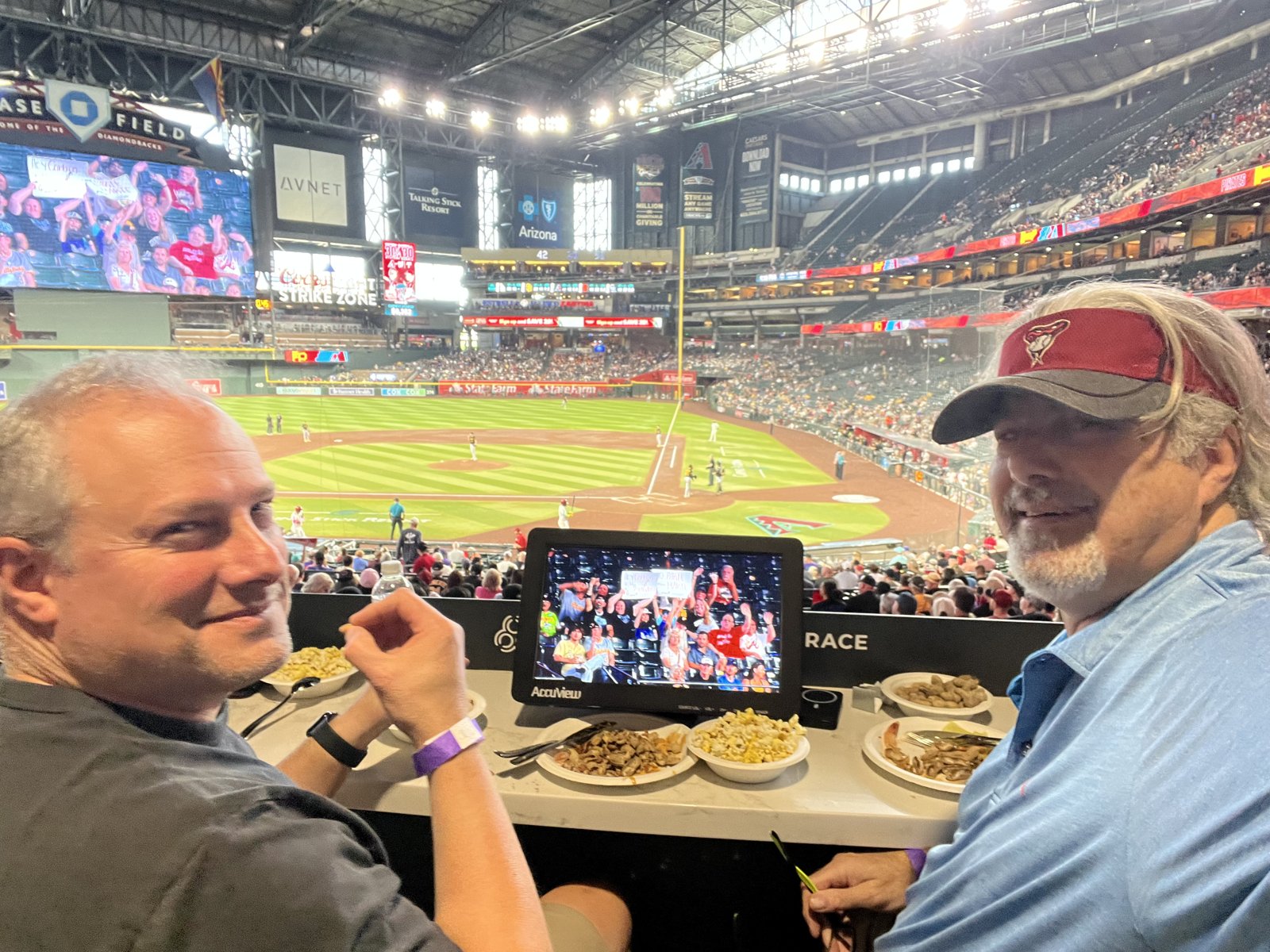 A Diamondbacks game at Chase Field